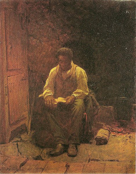 Jonathan Eastman Johnson The Lord is my Shepard